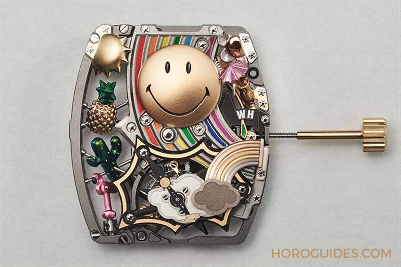 Richard Mille少見樂園化的一面! RM 88 Smiley自動上鏈陀飛輪腕表-復(fù)刻表