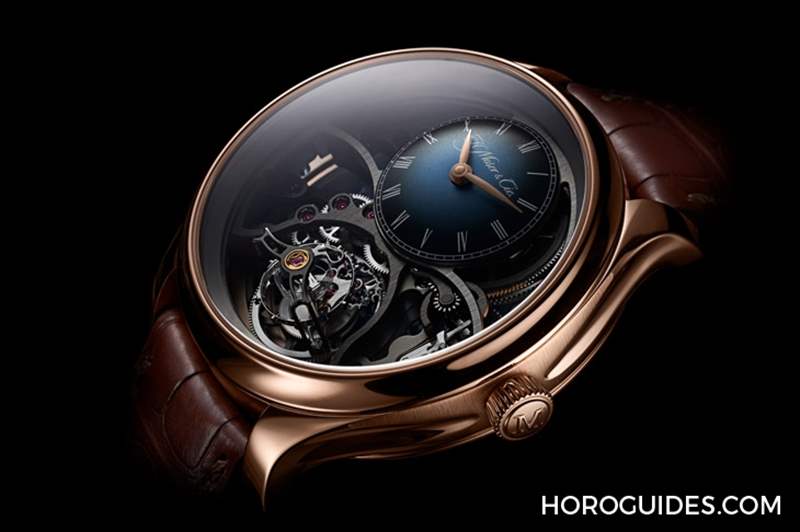 賀高登鐘表50周年！ H. Moser & Cie.勇創者圓柱陀飛輪鏤空紀念腕表限量發行-復刻表