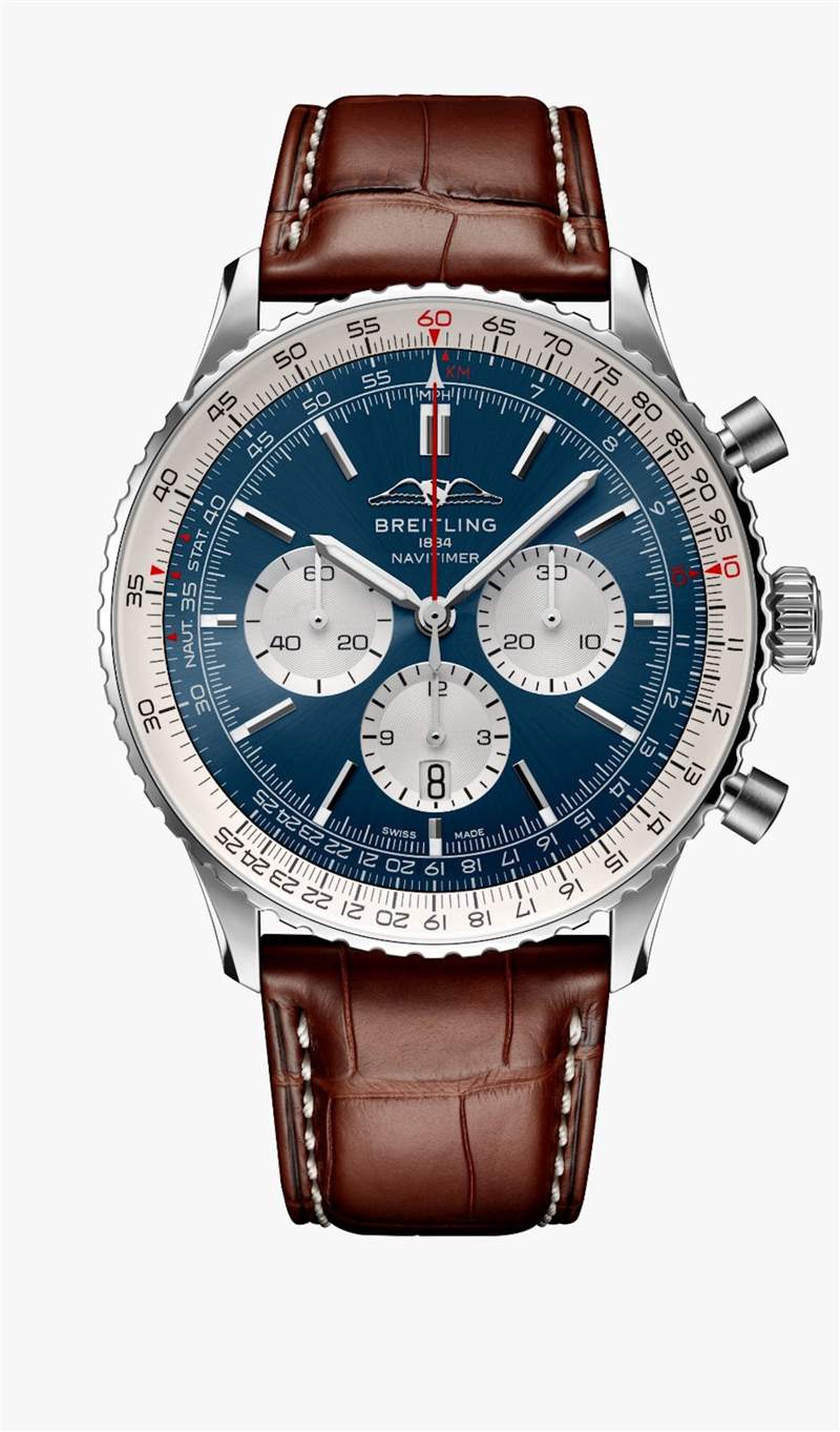 Breitling航空經(jīng)典Navitimer70周年聯(lián)乘國泰GMT腕表限量200枚-復刻表