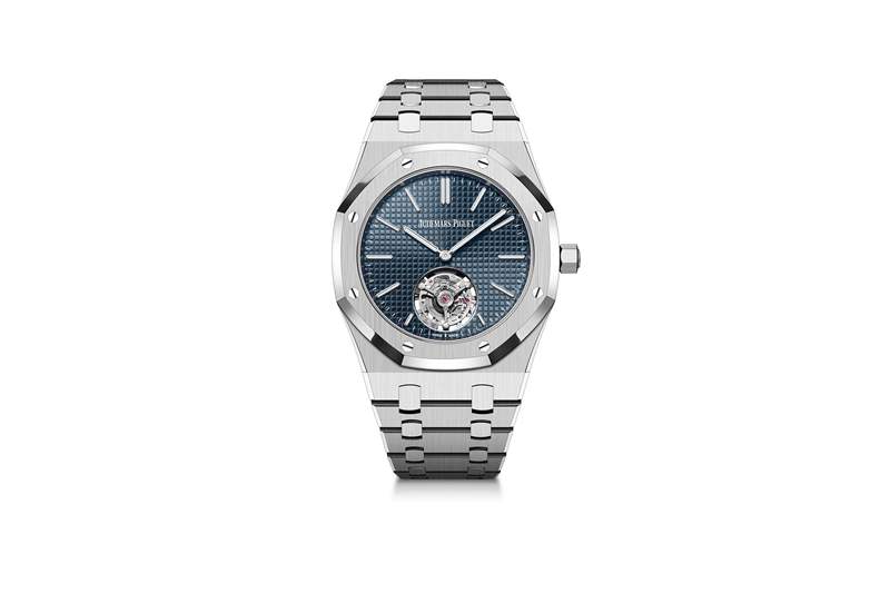 有史以來第一次皇家橡樹“Jumbo”獲得超薄自動上鏈飛行陀飛輪-復刻表