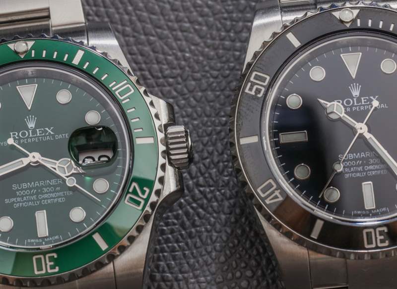 勞力士Submariner 116610LV在綠色手表評(píng)論-復(fù)刻表