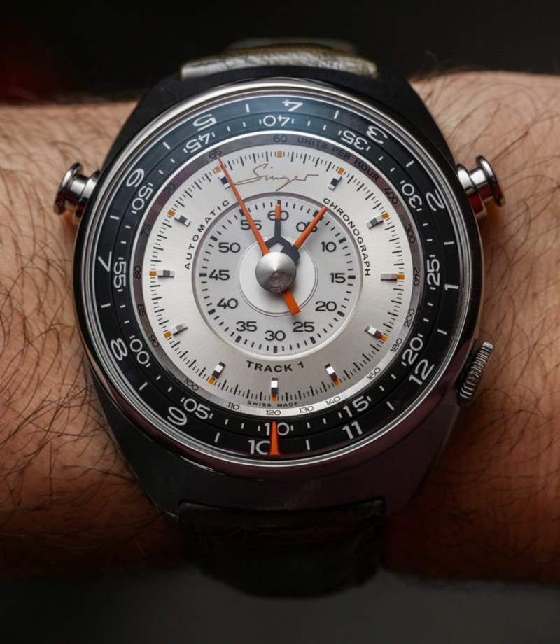 Singer Track 1 是一款售價 40,000 美元的保時捷汽車改裝手表-復刻表