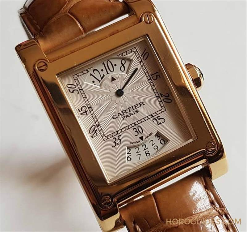 Cartier超強(qiáng)悍螺絲坦克Tank a vis time and calendar apertures-復(fù)刻表