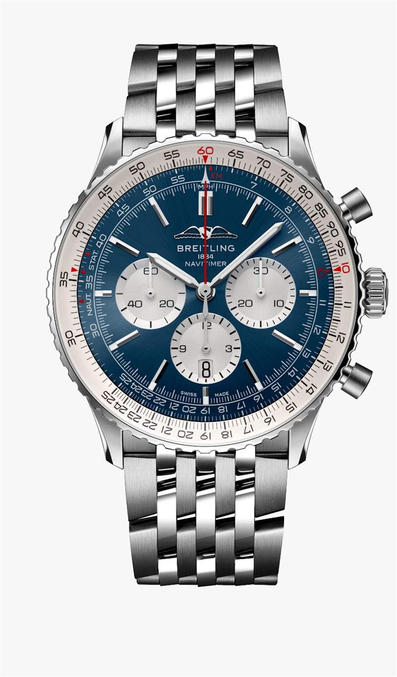 Breitling航空經(jīng)典Navitimer70周年聯(lián)乘國泰GMT腕表限量200枚-復刻表