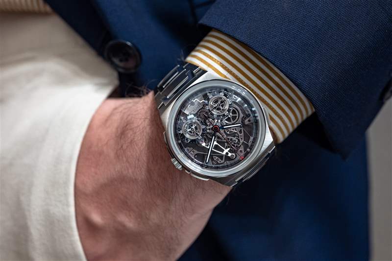 Hands-On?Czapek以全新的Antarctique Rattrapante Ice Blue打破差異-復(fù)刻表