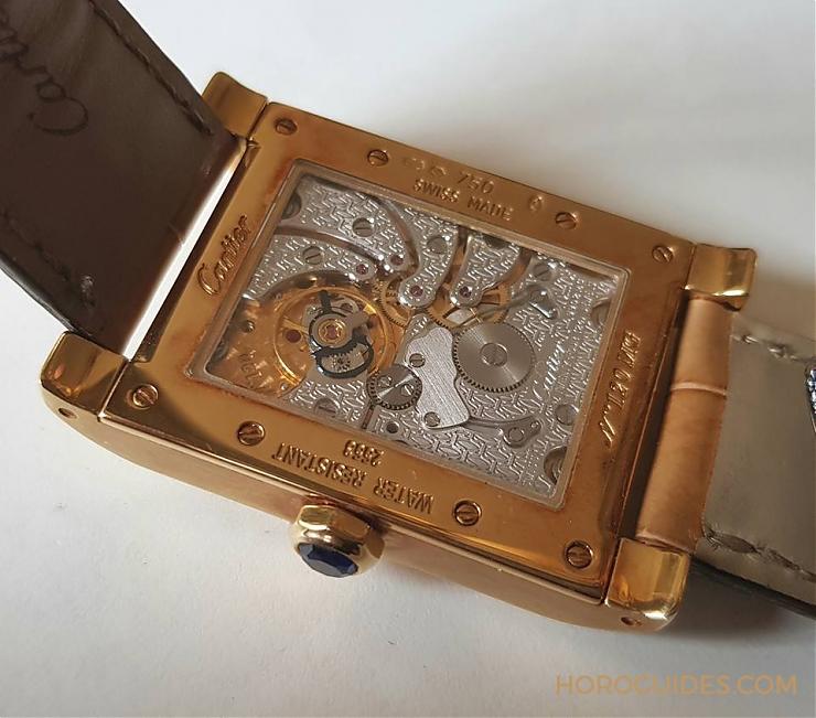 Cartier超強(qiáng)悍螺絲坦克Tank a vis time and calendar apertures-復(fù)刻表