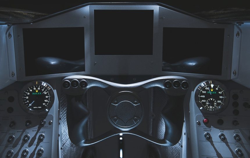 用于Bloodhound SSC 1000 MPH汽車的勞力士計時碼表和車速表:這就是現(xiàn)代勞力士儀表盤儀表的樣子-復(fù)刻表