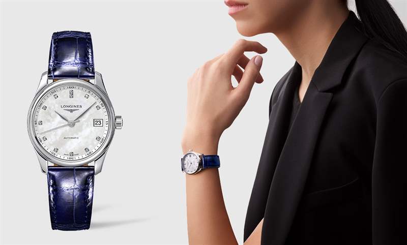 身為品味女子，妳適合隨「時」優雅：浪琴表Master巨擘系列女表與男表-復刻表
