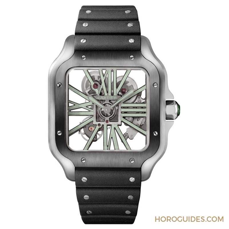 當代性的展現(xiàn)，Santos de Cartier的鏤空美學-復刻表