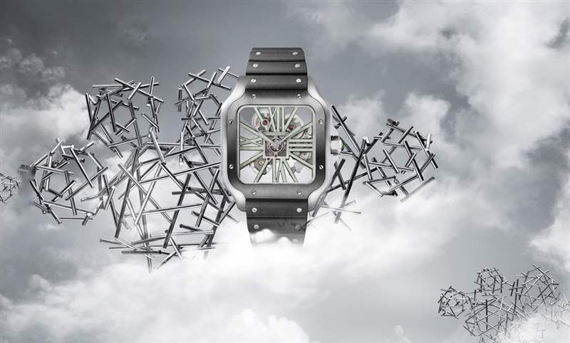 當代性的展現(xiàn)，Santos de Cartier的鏤空美學-復刻表