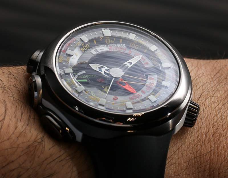 西鐵城Promaster Altichron Cirrus腕表上手體驗-復刻表