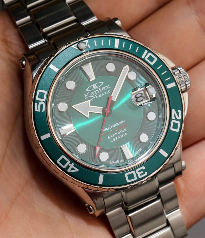 Kentex Marineman藍(lán)寶石陶瓷腕表上手體驗(yàn)-復(fù)刻表