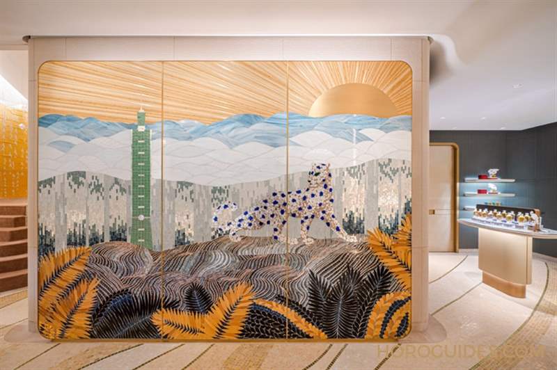 隱身在至高地標里的世外桃源，Cartier臺北101旗艦店-復刻表