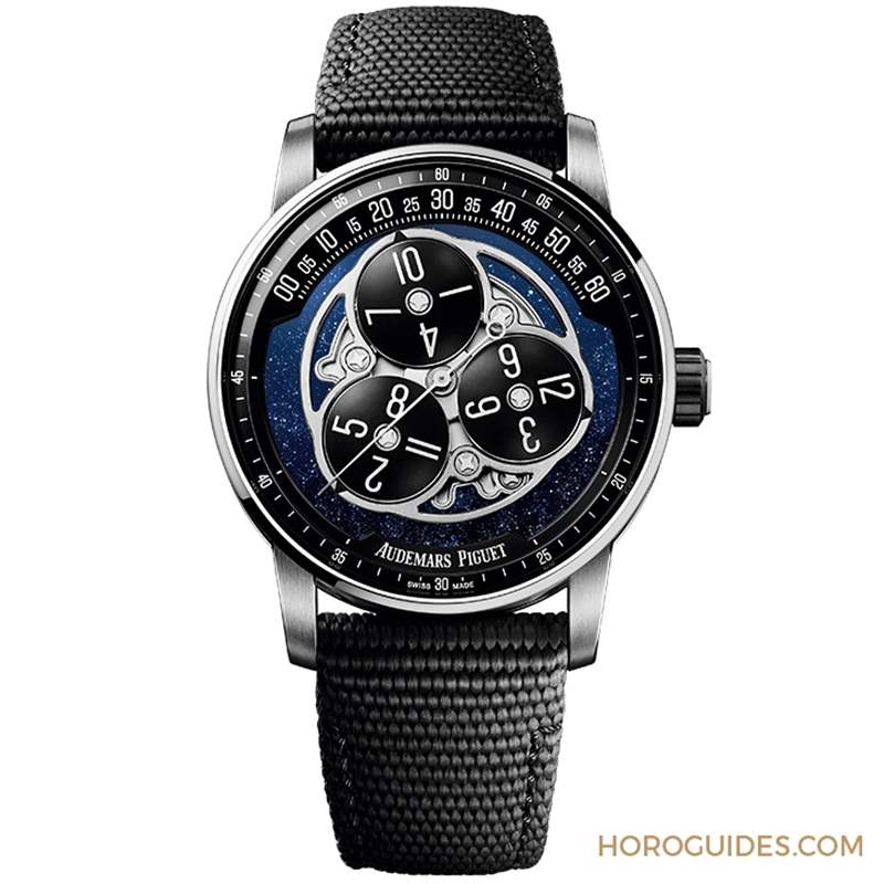 猶如一道優美謎題的古老顯時機制｜愛彼CODE 11.59系列星輪腕表，再現「時間漫游」功能-復刻表