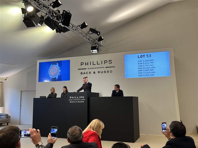 1957年初的Speedmaster Ref.?2915-1富藝斯以超過340萬美元的價格售出,打破了最昂貴的歐米茄手表的記錄-復刻表