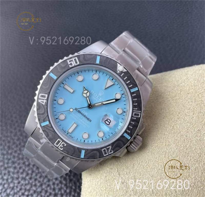 VS廠勞力士DIW改裝蒂芙尼(Tiffany)藍水鬼做工怎么樣,丹東3135機芯-復刻表