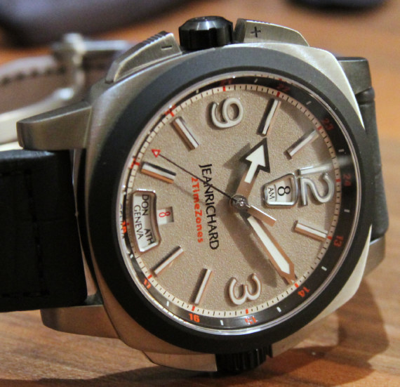 JeanRichard理查德雙時區手表-復刻表