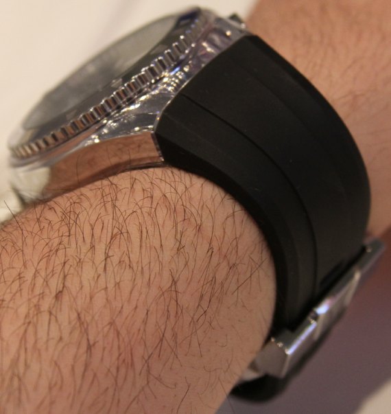 TechnoMarine Cruise side 2 泰諾船舶重返市場四分之一橙圈腕表-復刻表