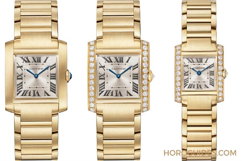 法國(guó)坦克回來(lái)了!Cartier Tank家族唯一鏈帶表款Tank Fran?aise改版回歸-復(fù)刻表