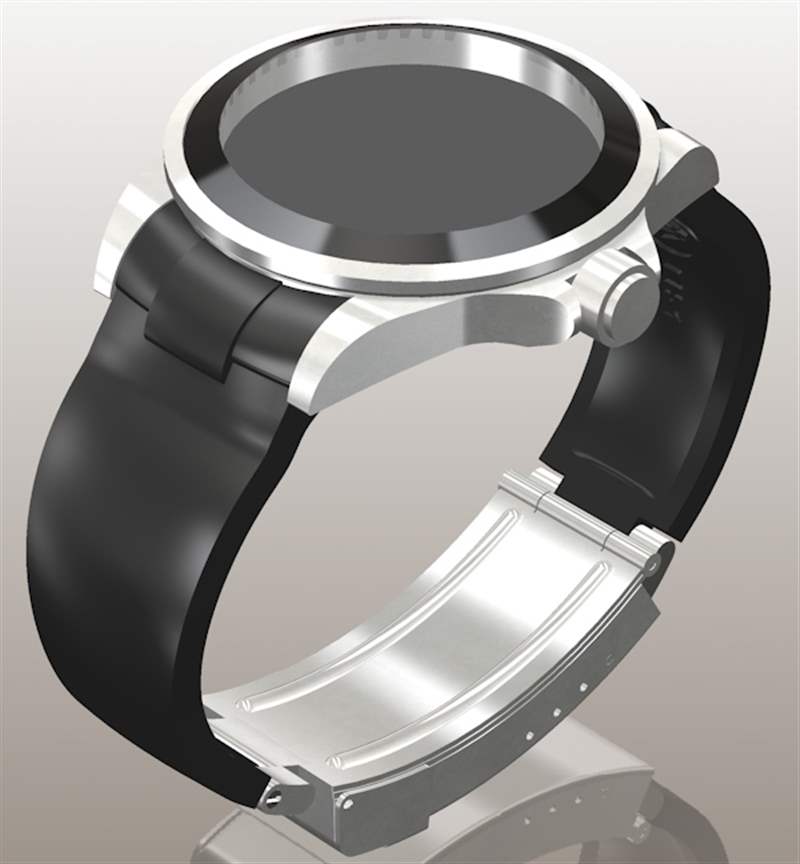 勞力士手表評(píng)論的珠穆朗瑪峰EH-1表帶硅膠表帶-復(fù)刻表