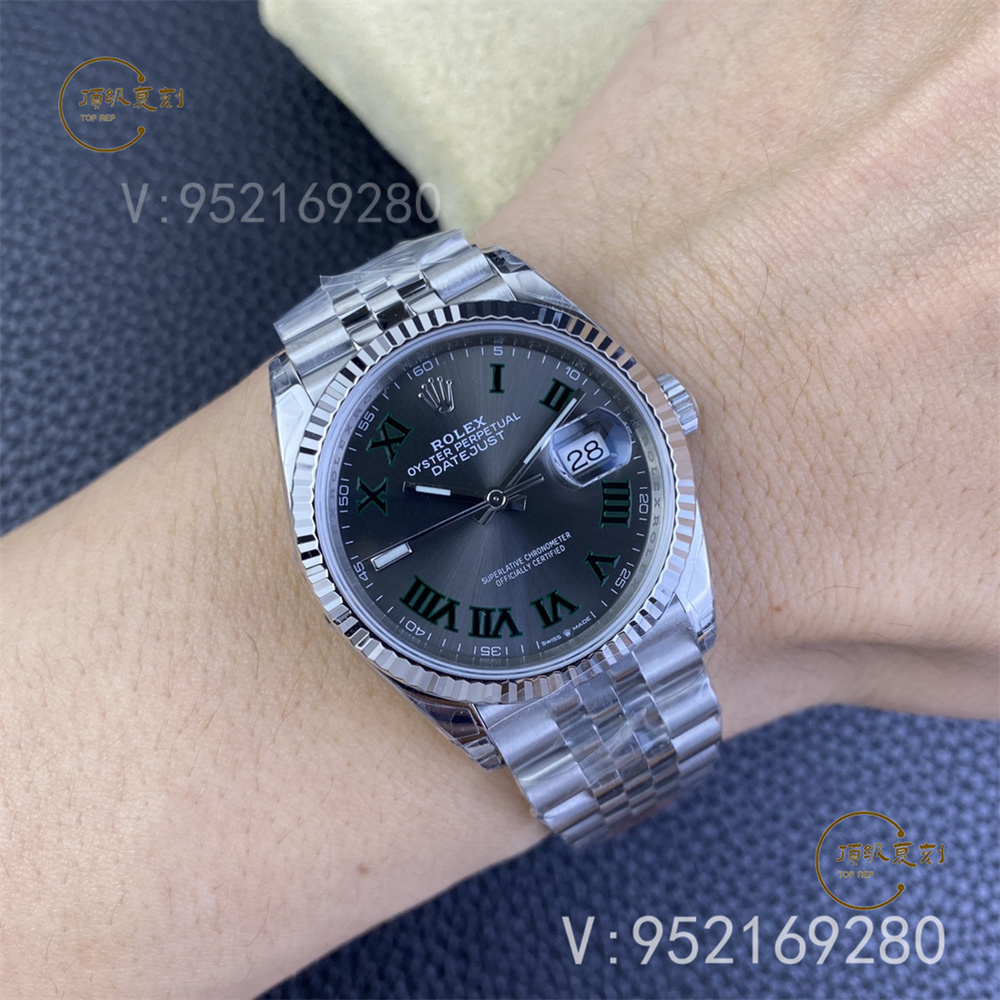 VS廠(chǎng)勞力士36mm/41mm日志綠蘿盤(pán)做工怎么樣,一眼假嗎-復(fù)刻表
