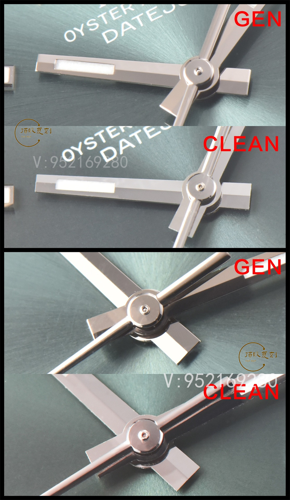 Clean廠C廠薄荷綠日志41mm對(duì)比正品怎么樣,C廠薄荷綠日志真假對(duì)比評(píng)測(cè)-復(fù)刻表