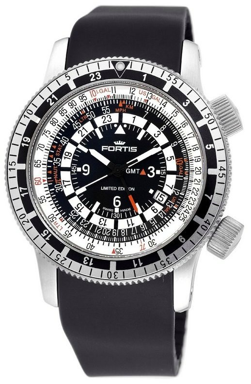 Fortis B-47計算器手表有有趣的忙碌表盤-復(fù)刻表