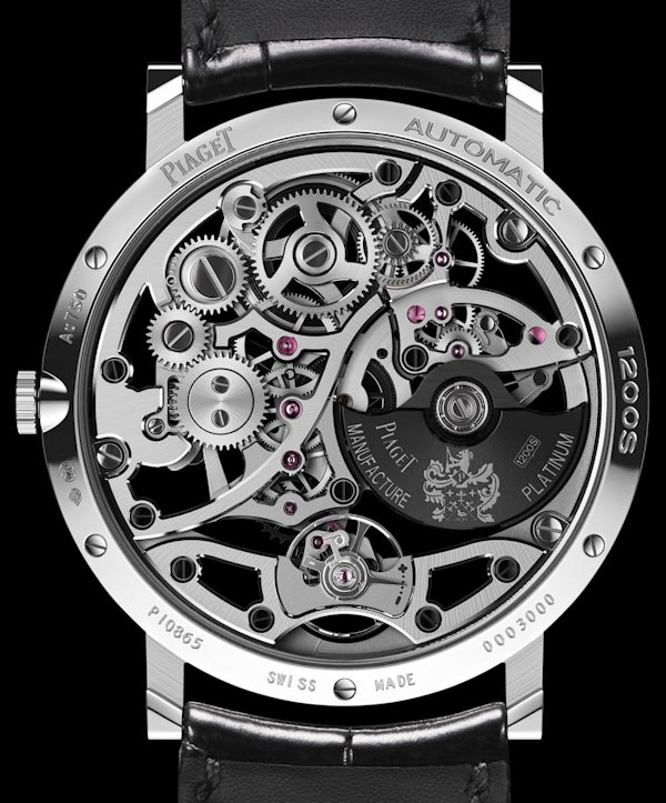 伯爵Altiplano Skeleton超薄自動腕表-復刻表