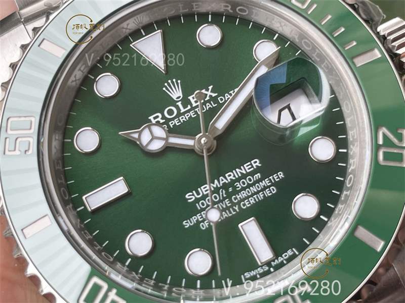 Clean廠C廠勞力士40綠水鬼真假對比正品評測,怎么分辨C廠綠水鬼-復(fù)刻表