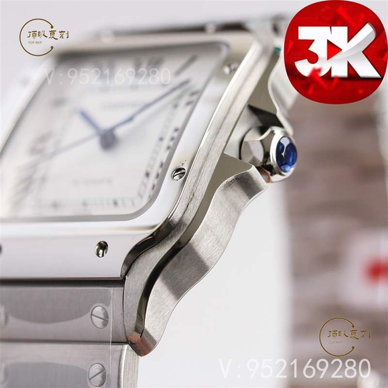 3K廠卡地亞山度士對比正品怎么樣,比V6廠、BV廠、GF廠更值得入手嗎-復刻表