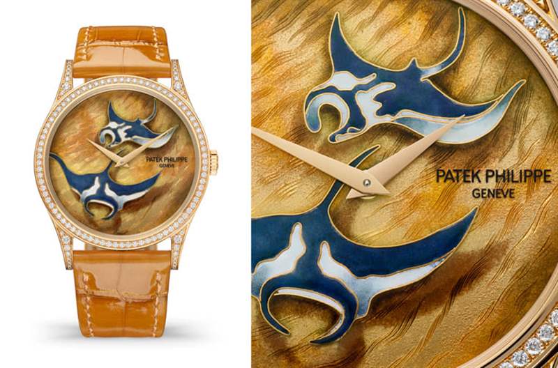 百達(dá)翡麗2023珍稀工藝展座鐘、懷表與手表焦點(diǎn)展品一次看-復(fù)刻表