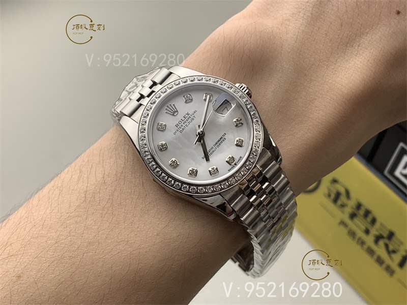 GS廠復(fù)刻勞力士31mm女日志手表做工怎么樣-復(fù)刻表