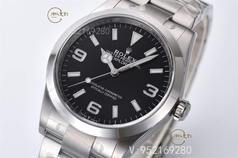 Clean廠C廠勞力士探險家一代「36mm探一」M124270做工怎么樣-復(fù)刻表