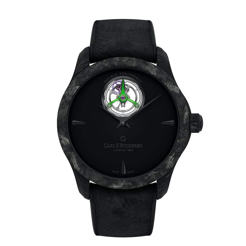 Manero Double Peripheral Tourbillon ONLY WATCH(圖片來源:Carl F. Bucherer) 寶齊萊135周年|瑞士老字號大革新新品突顯創(chuàng)新巧思顯制表功力-復刻表