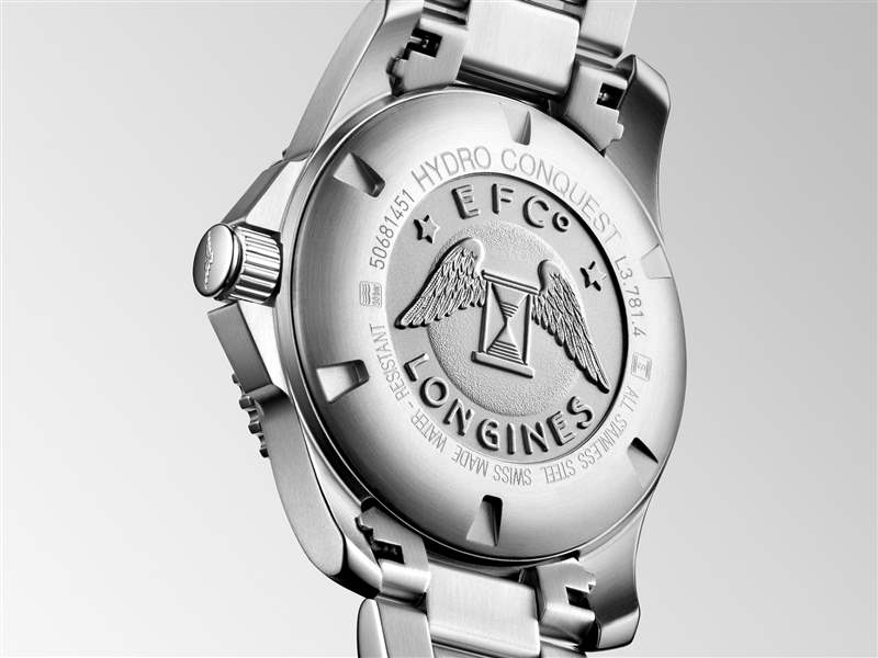 『新表』浪琴推出HydroConquest 41mm潛水腕表新作：綠色表圈+黑色表盤(pán)-復(fù)刻表