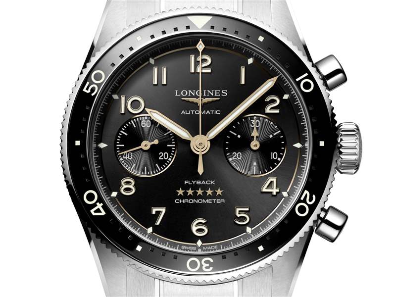 Longines浪琴推出Spirit Flyback Chronograph飛返計時碼表-復(fù)刻表