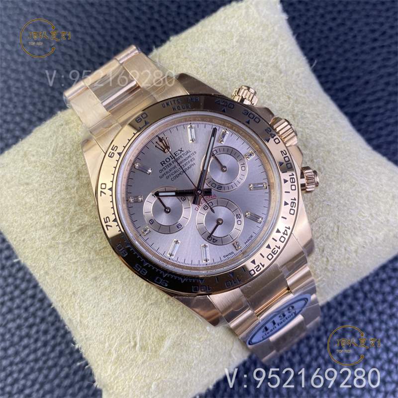 Clean廠C廠勞力士全金迪通拿鍍金層會掉色嗎?C廠玫瑰金莫桑鉆迪通拿怎么樣-復刻表