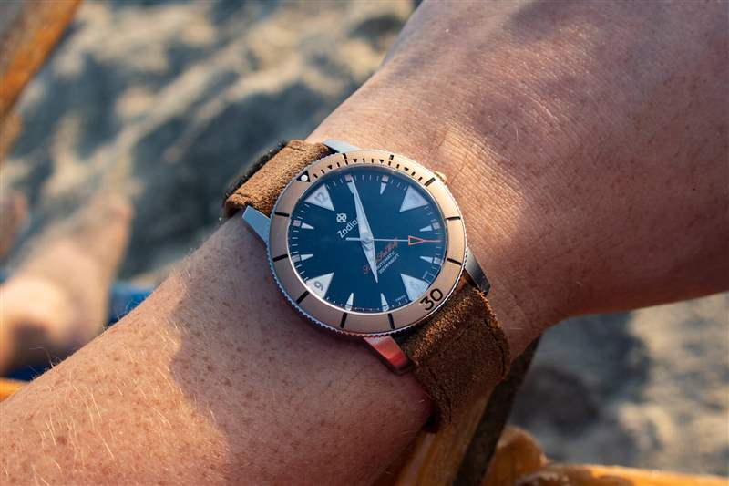 首次上手:雙色Zodiac X Huckberry超級海狼青銅皮膚潛水腕表-復刻表