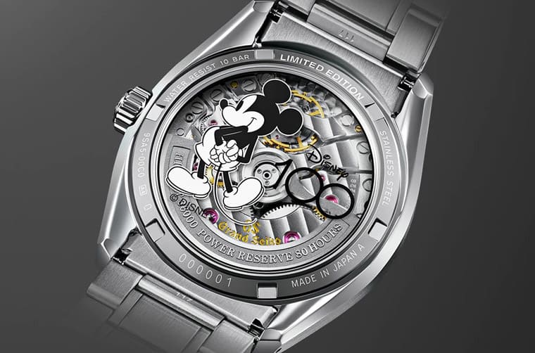 GRAND SEIKO推出迪士尼100周年紀念表限量數、發售方式、價格總整理-復刻表