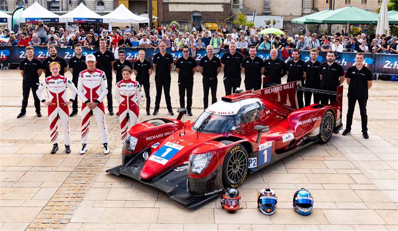 里查德米爾車(chē)隊(duì)使命完成，完美收官-復(fù)刻表