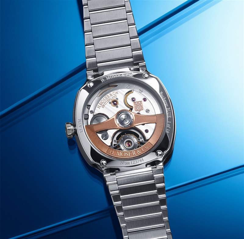 Bucherer推出3枚Bucherer Blue時計新作：Girard-Perregaux、H. Moser & Cie.和L’Epe?e合作版-復刻表