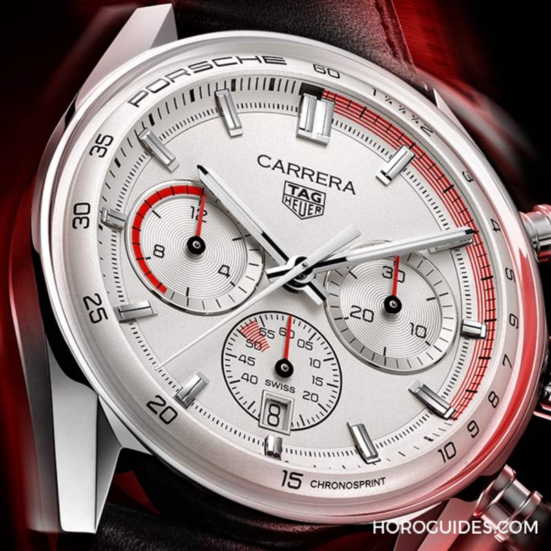 強(qiáng)強(qiáng)再聯(lián)手重現(xiàn)傳奇跑車風(fēng)采｜TAG HEUER Carrera Chronosprint x Porsche-復(fù)刻表