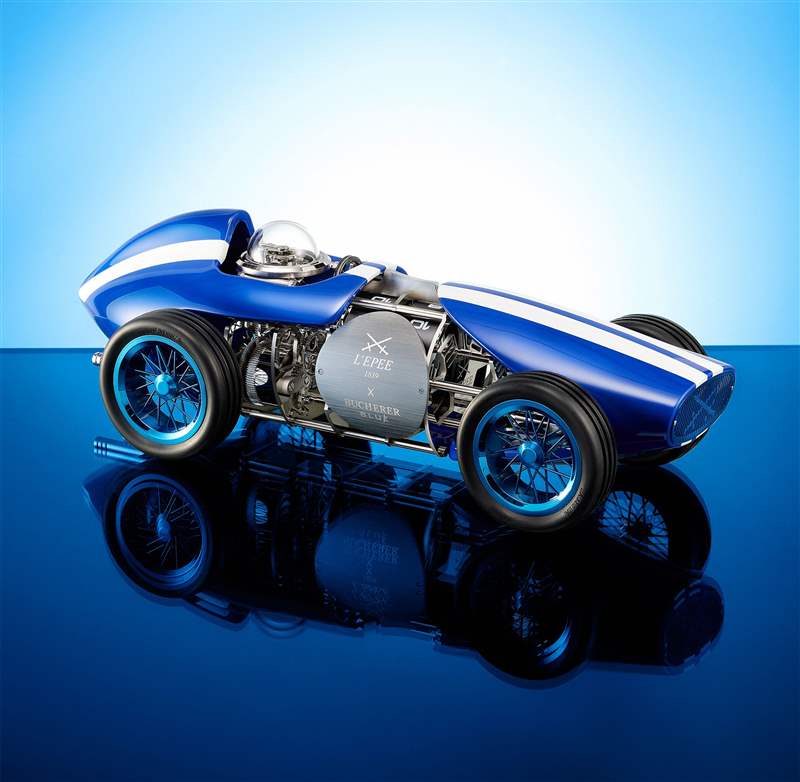 Bucherer推出3枚Bucherer Blue時計新作：Girard-Perregaux、H. Moser & Cie.和L’Epe?e合作版-復刻表