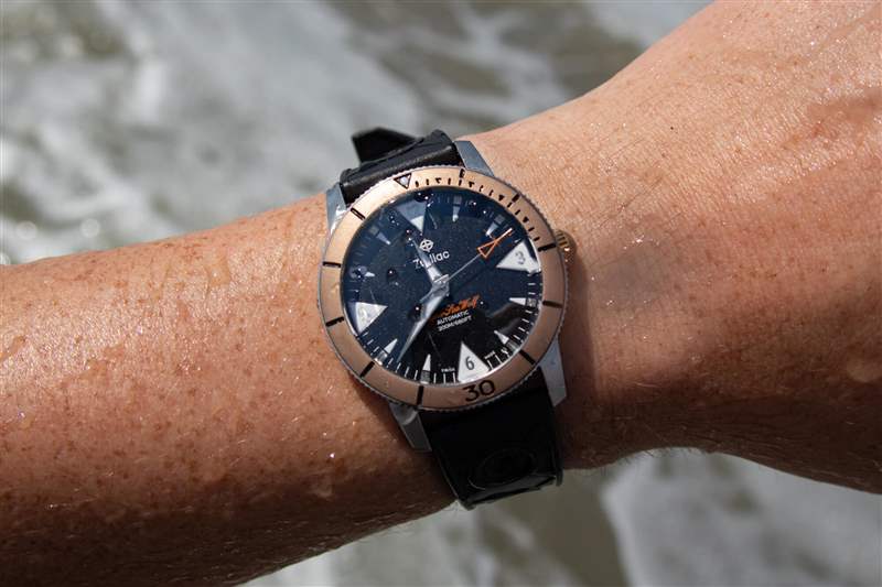 首次上手:雙色Zodiac X Huckberry超級海狼青銅皮膚潛水腕表-復刻表