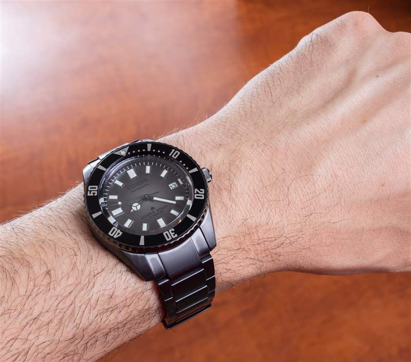 手表評論：西鐵城Promaster Dive自動腕表“Fujitsubo”NB6025-59H DLC超級鈦金-復(fù)刻表