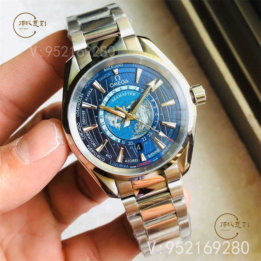 VS廠海馬綠盤世界時怎么樣,VS廠歐米茄世界時綠盤細節對版嗎-復刻表