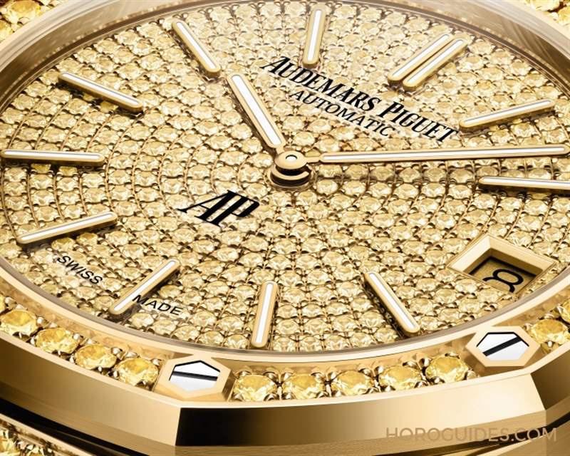 光彩熠熠！愛彼Royal Oak Jumbo全鑲寶石版限量登場-復刻表