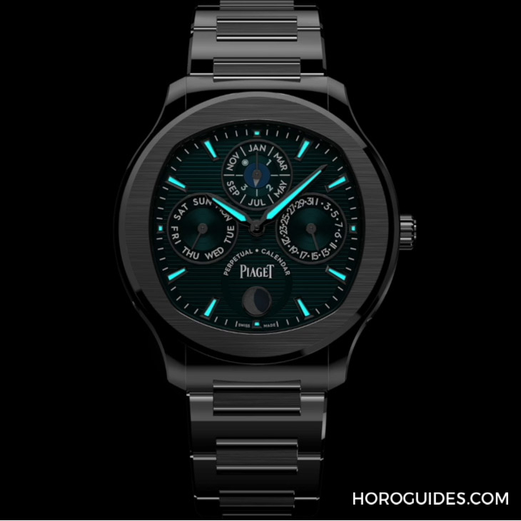 風(fēng)華奪目、纖薄美型，PIAGET Polo超薄萬年歷自動腕表強勢定義奢華運動風(fēng)-復(fù)刻表