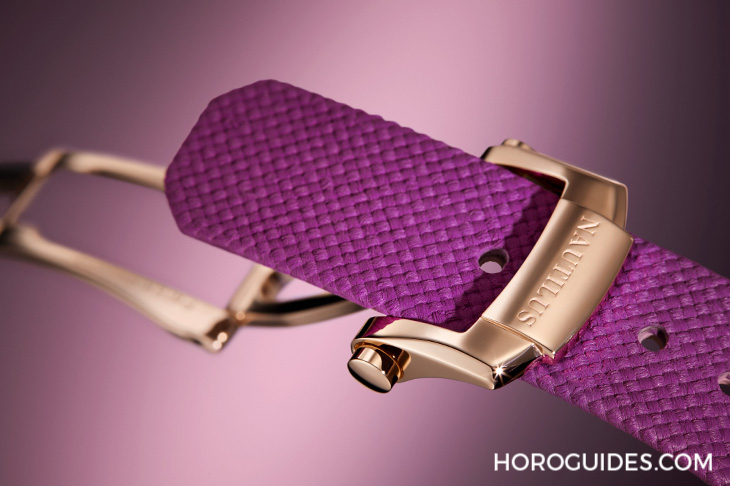 Ladies First!百達翡麗最新Aquanaut Luce「彩虹」三問表與Nautilus織紋復合表帶-復刻表