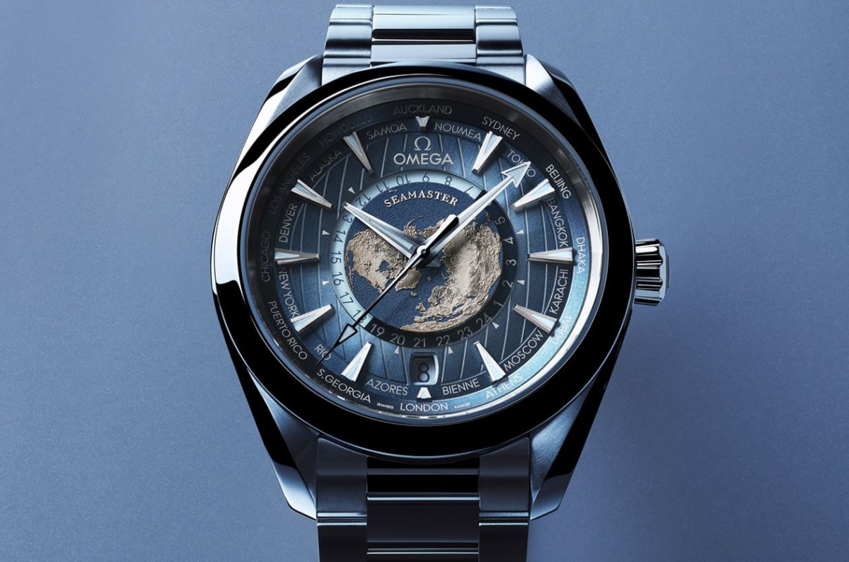 歐米茄海馬75周年必敗清單「夏日藍色」面盤Aqua Terra世界時區出國超實用-復刻表